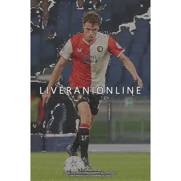 Mats Wieffer of Feyenoord during the UEFA Champions League match SS Lazio vs Feyenoord at the Olympic stadium in Rome on November 7, 2023. Photo Emmanuele Mastrodonato/ag. Aldo Liverani sas/AGENZIA ALDO LIVERANI SAS