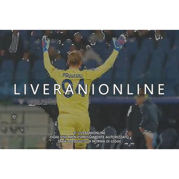 Ivan Provedel of SS Lazio during the UEFA Champions League match SS Lazio vs Feyenoord at the Olympic stadium in Rome on November 7, 2023. Photo Emmanuele Mastrodonato/ag. Aldo Liverani sas/AGENZIA ALDO LIVERANI SAS