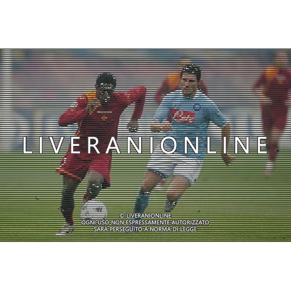 NAPOLI 8/12/2005 NAPOLI-ROMA COPPA ITALIA NELLA FOTO ALVAREZ FOTO AG ALDO LIVERANI