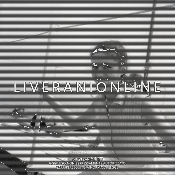NEG-RETROSPETTIVA GIGLIOLA CINQUETTI CANTANTE NELLA FOTO GIGLIOLA CINQUETTI A A VENEZIA IL GIORNO 01-07-1964 AG ALDO LIVERANI SAS 