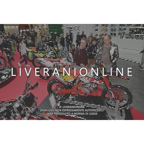 TVRG EICMA 2023 Rho (MI) - EICMA 2023 Esposizione internazionale del ciclo e motociclo presso i padiglioni di FieraMilano 09.11.2023 foto Roberto Garavaglia/ag. Aldo Liverani sas/ AGENZIA ALDO LIVERANI SAS