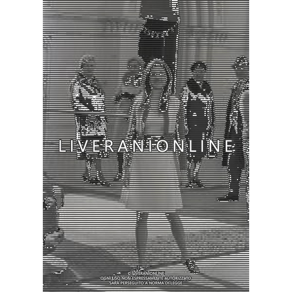 NEG-RETROSPETTIVA GIGLIOLA CINQUETTI CANTANTE NELLA FOTO GIGLIOLA CINQUETTI A SANREMO NELL\'ANNO 1968 FOTO PIERO PASCUTTINI-AG GIOVANNI LIVERANI-AG ALDO LIVERANI SAS  