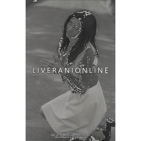 NEG-RETROSPETTIVA GIGLIOLA CINQUETTI CANTANTE NELLA FOTO GIGLIOLA CINQUETTI A SANREMO NELL\'ANNO 1968 FOTO PIERO PASCUTTINI-AG GIOVANNI LIVERANI-AG ALDO LIVERANI SAS  