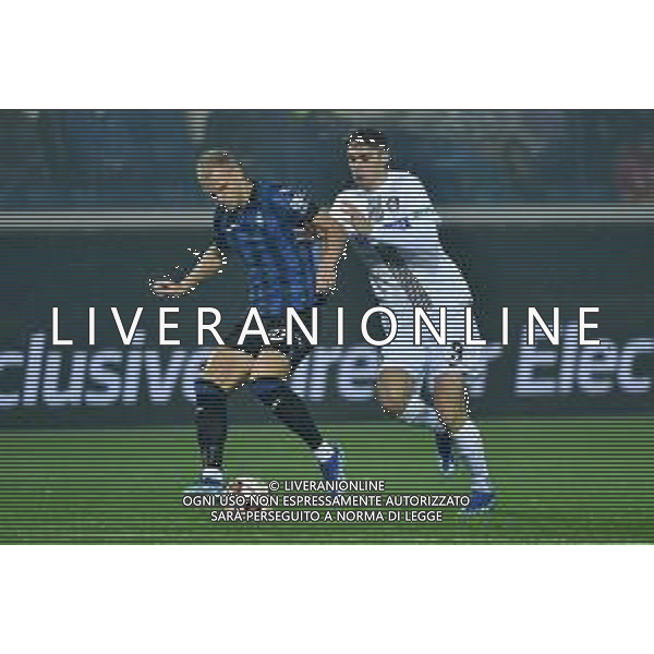 TVRG Atalanta vs Sturm Graz nella foto Mitchel Bakker (Atalanta) e Szymon Wlodarczyk (Sturm Graz) Bergamo 09-11-2023 Gewiss Stadium - Stadio Atleti Azzurri d\'Italia UEFA Europa League - fase a gironi Gruppo D - 4a giornata foto Roberto Garavaglia/ag. Aldo Liverani sas/AGENZIA ALDO LIVERANI SAS