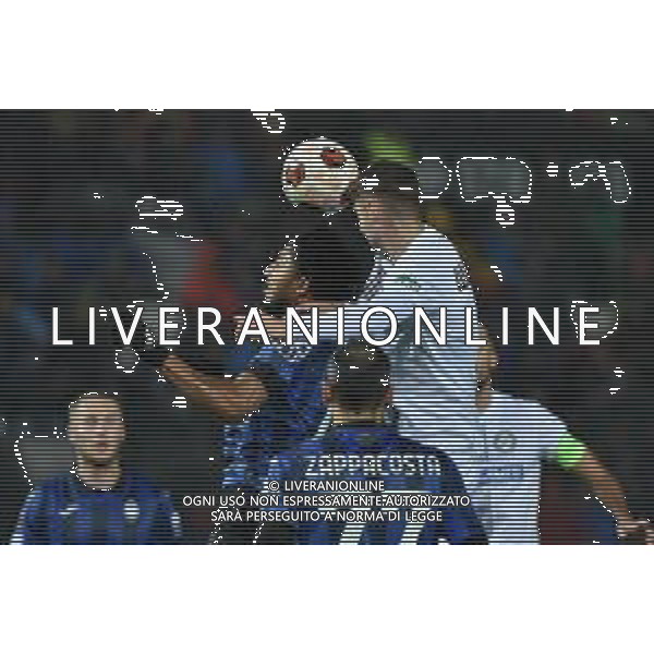 TVRG Atalanta vs Sturm Graz nella foto Ederson Jose\' dos Santos (Atalanta) e Szymon Wlodarczyk (Sturm Graz) Bergamo 09-11-2023 Gewiss Stadium - Stadio Atleti Azzurri d\'Italia UEFA Europa League - fase a gironi Gruppo D - 4a giornata foto Roberto Garavaglia/ag. Aldo Liverani sas/AGENZIA ALDO LIVERANI SAS
