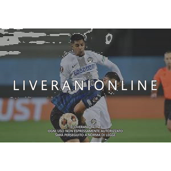 TVRG Atalanta vs Sturm Graz nella foto Manprit Sarkaria (Sturm Graz) e Sead Kolasinac (Atalanta) Bergamo 09-11-2023 Gewiss Stadium - Stadio Atleti Azzurri d\'Italia UEFA Europa League - fase a gironi Gruppo D - 4a giornata foto Roberto Garavaglia/ag. Aldo Liverani sas/AGENZIA ALDO LIVERANI SAS