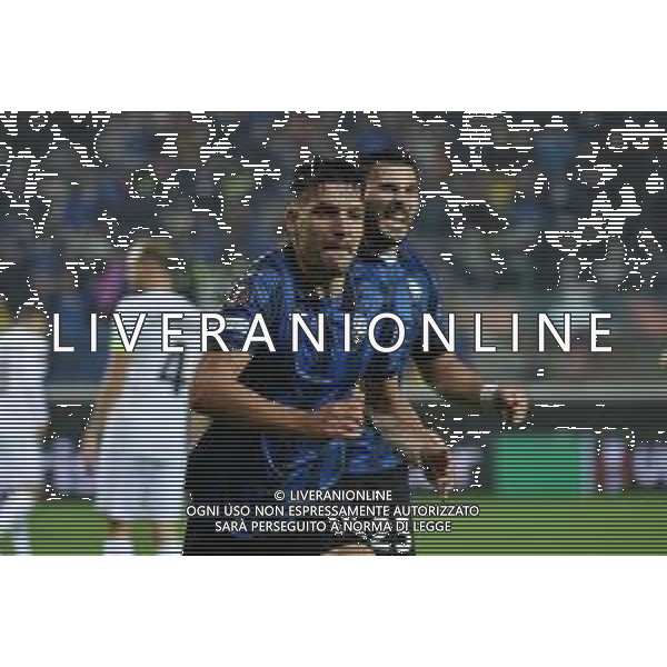 TVRG Atalanta vs Sturm Graz nella foto Berat Djimsiti (Atalanta) esulta dopo il gol dell\'1 a 0 Bergamo 09-11-2023 Gewiss Stadium - Stadio Atleti Azzurri d\'Italia UEFA Europa League - fase a gironi Gruppo D - 4a giornata foto Roberto Garavaglia/ag. Aldo Liverani sas/AGENZIA ALDO LIVERANI SAS
