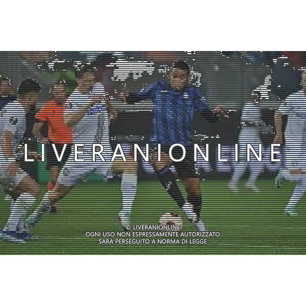 TVRG Atalanta vs Sturm Graz nella foto David Affengruber (Sturm Graz) e Luis Muriel (Atalanta) Bergamo 09-11-2023 Gewiss Stadium - Stadio Atleti Azzurri d\'Italia UEFA Europa League - fase a gironi Gruppo D - 4a giornata foto Roberto Garavaglia/ag. Aldo Liverani sas/AGENZIA ALDO LIVERANI SAS