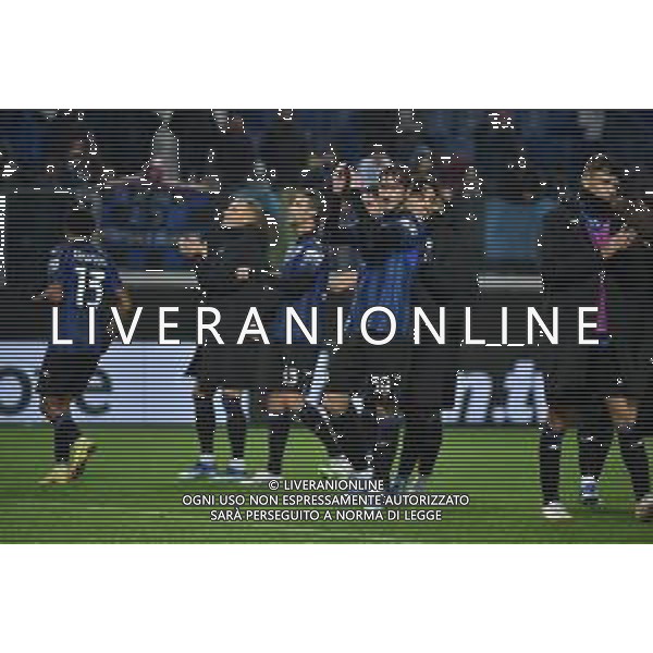 TVRG Atalanta vs Sturm Graz nella foto esultanza finale Atalanta Bergamo 09-11-2023 Gewiss Stadium - Stadio Atleti Azzurri d\'Italia UEFA Europa League - fase a gironi Gruppo D - 4a giornata foto Roberto Garavaglia/ag. Aldo Liverani sas/AGENZIA ALDO LIVERANI SAS