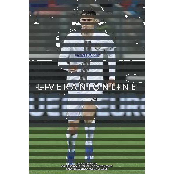 TVRG Atalanta vs Sturm Graz nella foto Szymon Wlodarczyk (Sturm Graz) Bergamo 09-11-2023 Gewiss Stadium - Stadio Atleti Azzurri d\'Italia UEFA Europa League - fase a gironi Gruppo D - 4a giornata foto Roberto Garavaglia/ag. Aldo Liverani sas/AGENZIA ALDO LIVERANI SAS
