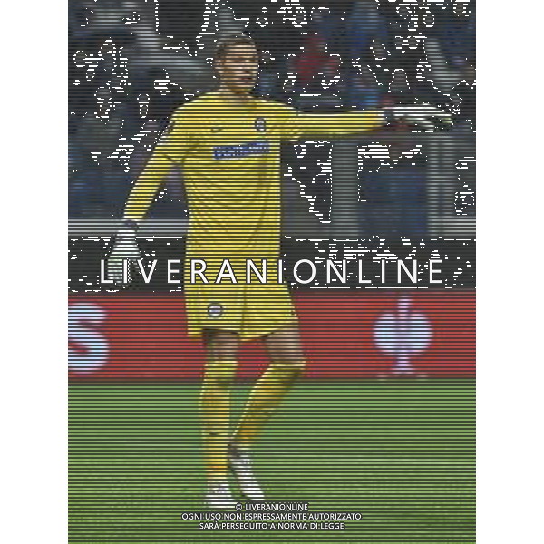 TVRG Atalanta vs Sturm Graz nella foto Kjell Scherpen (Sturm Graz) Bergamo 09-11-2023 Gewiss Stadium - Stadio Atleti Azzurri d\'Italia UEFA Europa League - fase a gironi Gruppo D - 4a giornata foto Roberto Garavaglia/ag. Aldo Liverani sas/AGENZIA ALDO LIVERANI SAS