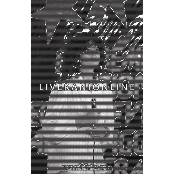 NEG-RETROSPETTIVA GIGLIOLA CINQUETTI CANTANTE NELLA FOTO GIGLIOLA CINQUETTI NELL\'ANNO 1978 AL PREMIO REGIA TELEVISIVA A SALSOMAGGIORE TERME AG ALDO LIVERANI SAS  