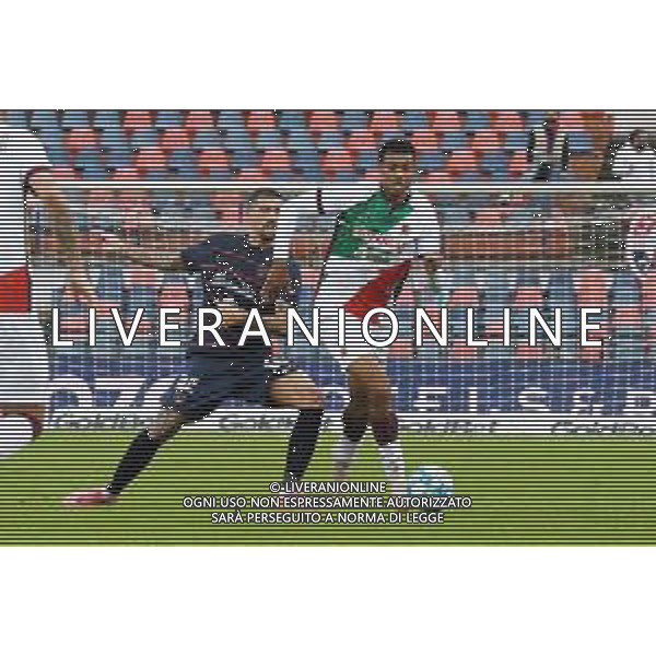 Cosenza-Reggiana Serie B 2023-2024 Stadio San Vito-Gigi Marulla, Cosenza Nella foto: Alessandro Marcandalli e Francesco Forte FOTO ANDREA ROSITO-AG ALDO LIVERANI SAS
