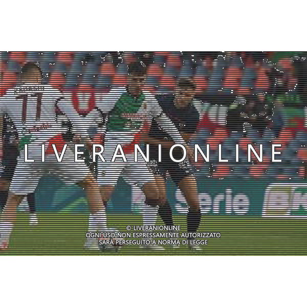 Cosenza-Reggiana Serie B 2023-2024 Stadio San Vito-Gigi Marulla, Cosenza Nella foto: Luca Cigarini e Idriz Voca FOTO ANDREA ROSITO-AG ALDO LIVERANI SAS