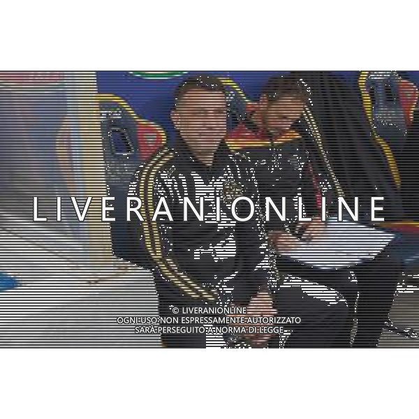 coach Roberto D’Aversa of US Lecce during the Italian soccer Serie A match US Lecce vs AC Milan on November 10, 2023 at Via del Mare Stadium in Lecce, Italy. Photo by Emmanuele Mastrodonato/ag. Aldo Liverani sas