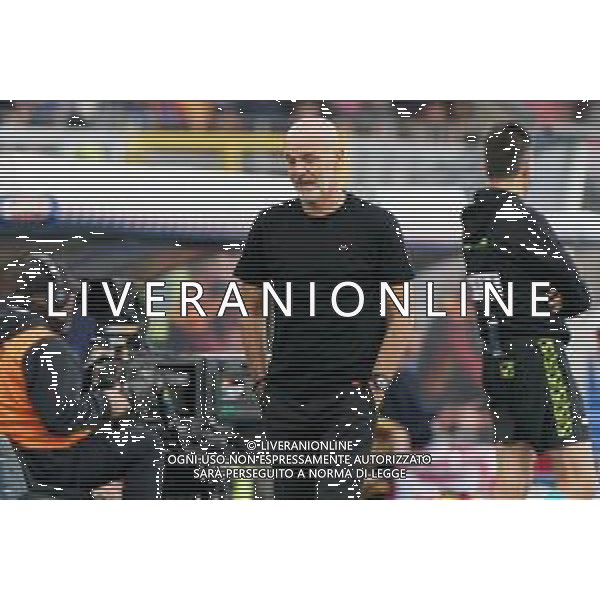 coach Stefano Pioli of AC Milan during the Italian soccer Serie A match US Lecce vs AC Milan on November 10, 2023 at Via del Mare Stadium in Lecce, Italy. Photo by Emmanuele Mastrodonato/ag. Aldo Liverani sas