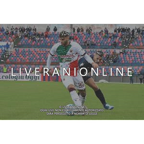 Cosenza-Reggiana Serie B 2023-2024 Stadio San Vito-Gigi Marulla, Cosenza Nella foto: Manolo Portanova e Simone Mazzocchi foto nandrea rosito-ag aldo liverani sas