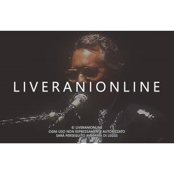 DIAP-RETROSPETTIVA ENZO JANNACCI CANTANTE  NELLA FOTO ENZO JANNACCI AG ALDO LIVERANI SAS