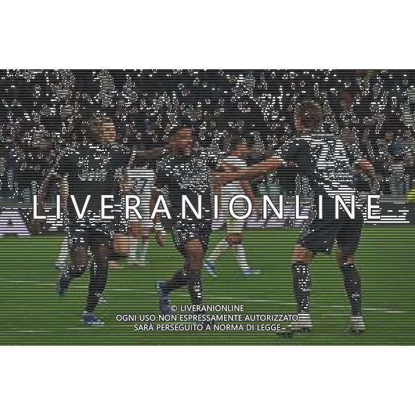 Torino 11.11.2023 Allianz Stadium @Manuela Viganti/Ag. Aldo Liverani sas Juventus vs Cagliari Campionato Calcio Serie A TIM 2023/2024 12a giornata Nella foto: esultanza juventus dopo il gol di gleison bremer ©Viganti/AGENZIA ALDO LIVERANI SAS