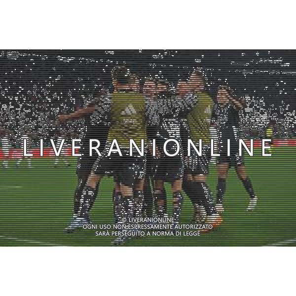 Torino 11.11.2023 Allianz Stadium @Manuela Viganti/Ag. Aldo Liverani sas Juventus vs Cagliari Campionato Calcio Serie A TIM 2023/2024 12a giornata Nella foto: esultanza juventus dopo il gol di gleison bremer ©Viganti/AGENZIA ALDO LIVERANI SAS