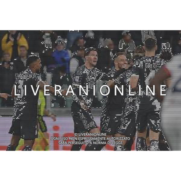 Torino 11.11.2023 Allianz Stadium @Manuela Viganti/Ag. Aldo Liverani sas Juventus vs Cagliari Campionato Calcio Serie A TIM 2023/2024 12a giornata Nella foto: esultanza juventus dopo il gol di daniele rugani