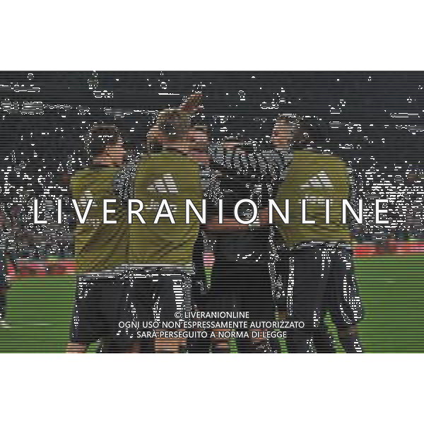 Torino 11.11.2023 Allianz Stadium @Manuela Viganti/Ag. Aldo Liverani sas Juventus vs Cagliari Campionato Calcio Serie A TIM 2023/2024 12a giornata Nella foto: esultanza juventus dopo il gol di gleison bremer