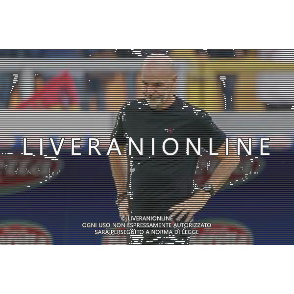 coach Stefano Pioli of AC Milan disappointment during the Italian soccer Serie A match US Lecce vs AC Milan on November 10, 2023 at Via del Mare Stadium in Lecce, Italy. Photo by Emmanuele Mastrodonato/ag. Aldo Liverani sas/AGENZIA ALDO LIVERANI SAS