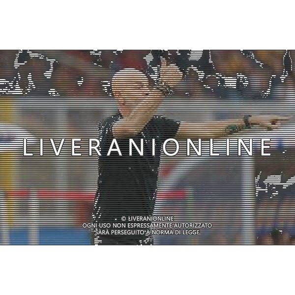 coach Stefano Pioli of AC Milan disappointment during the Italian soccer Serie A match US Lecce vs AC Milan on November 10, 2023 at Via del Mare Stadium in Lecce, Italy. Photo by Emmanuele Mastrodonato/ag. Aldo Liverani sas/AGENZIA ALDO LIVERANI SAS