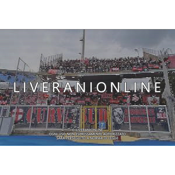 Supporters of AC Milan during the Italian soccer Serie A match US Lecce vs AC Milan on November 10, 2023 at Via del Mare Stadium in Lecce, Italy. Photo by Emmanuele Mastrodonato/ag. Aldo Liverani sas/AGENZIA ALDO LIVERANI SAS