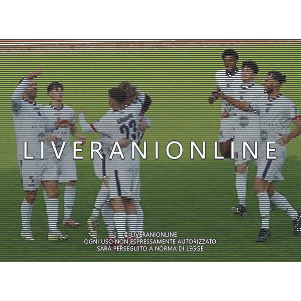 IMOLA 12 11 2023 IMOLESE CALCIO-SANT\'ANGELO SERIE D 2-2 NELLA FOTO DOPO GOL DI LUCA VLAHOVIC IMOLESE FOTO GIANNI SANNA.AG ALDO LIVERANI SAS