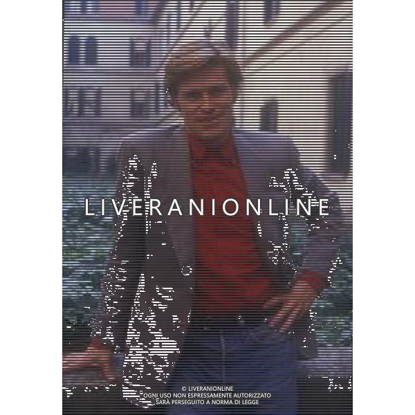 DIAP-RETROSPETTIVA WILLEM DAFOE ATTORE NRLLA FOTO WILLEM DAFOE A VENEZIA NELL\'ANNO 1988 AG ALDO LIVERANI SAS 
