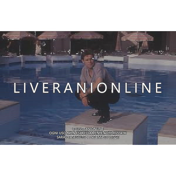 DIAP-RETROSPETTIVA WILLEM DAFOE ATTORE NELLA FOOT WILLEM DAFOE A CANNES NELL\'ANNO 1988 AG ALDO LIVERANI SAS 