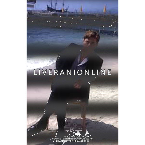 DIAP-RETROSPETTIVA WILLEM DAFOE ATTORE NELLA FOOT WILLEM DAFOE A CANNES NELL\'ANNO 1988 AG ALDO LIVERANI SAS 