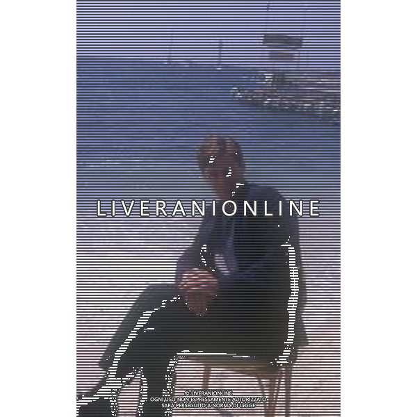 DIAP-RETROSPETTIVA WILLEM DAFOE ATTORE NELLA FOOT WILLEM DAFOE A CANNES NELL\'ANNO 1988 AG ALDO LIVERANI SAS 