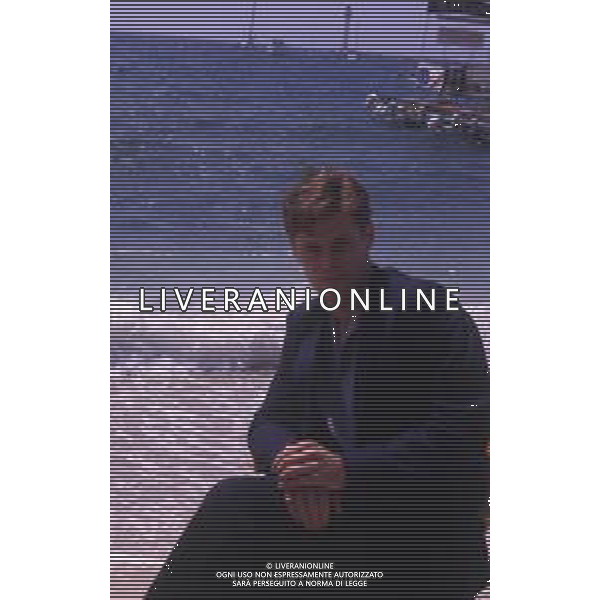 DIAP-RETROSPETTIVA WILLEM DAFOE ATTORE NELLA FOOT WILLEM DAFOE A CANNES NELL\'ANNO 1988 AG ALDO LIVERANI SAS 