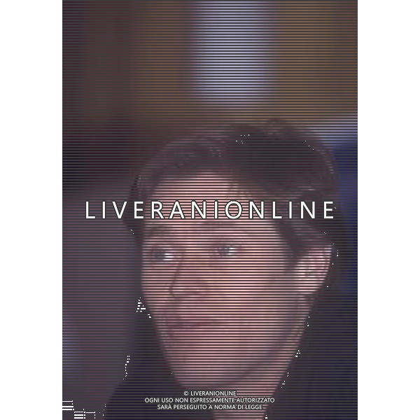 DIAP-RETROSPETTIVA WILLEM DAFOE ATTORE NRLLA FOTO WILLEM DAFOE NELL\'ANNO 1992 CONFERENZA STAMPA DEL FILM “ LIGHT SLEEPER “ AG ALDO LIVERANI SAS  