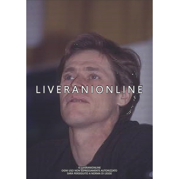 DIAP-RETROSPETTIVA WILLEM DAFOE ATTORE NRLLA FOTO WILLEM DAFOE NELL\'ANNO 1992 CONFERENZA STAMPA DEL FILM “ LIGHT SLEEPER “ AG ALDO LIVERANI SAS  