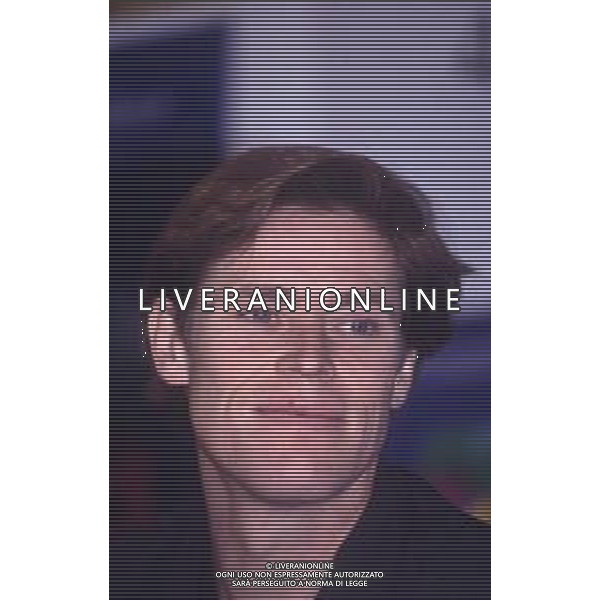 DIAP-RETROSPETTIVA WILLEM DAFOE ATTORE NRLLA FOTO WILLEM DAFOE NELL\'ANNO 1992 CONFERENZA STAMPA DEL FILM “ LIGHT SLEEPER “ AG ALDO LIVERANI SAS  