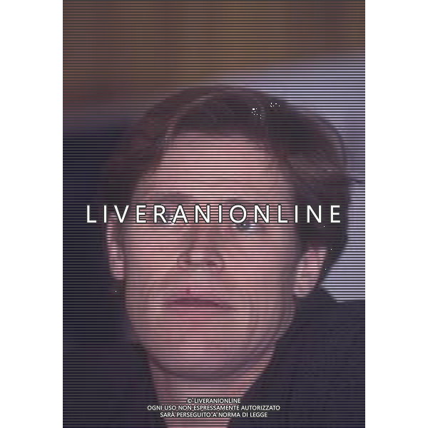 DIAP-RETROSPETTIVA WILLEM DAFOE ATTORE NRLLA FOTO WILLEM DAFOE NELL\'ANNO 1992 CONFERENZA STAMPA DEL FILM “ LIGHT SLEEPER “ AG ALDO LIVERANI SAS  