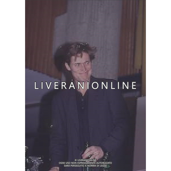 DIAP-RETROSPETTIVA WILLEM DAFOE ATTORE NRLLA FOTO WILLEM DAFOE NELL\'ANNO 1992 CONFERENZA STAMPA DEL FILM “ LIGHT SLEEPER “ AG ALDO LIVERANI SAS  