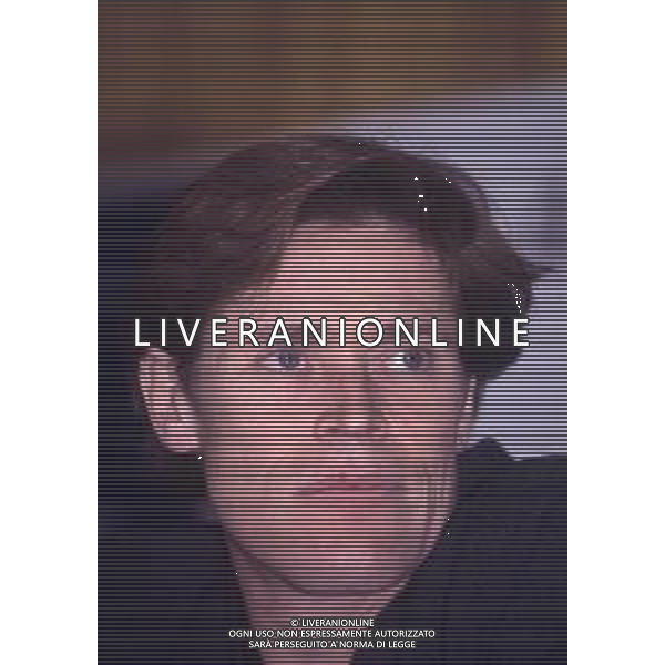 DIAP-RETROSPETTIVA WILLEM DAFOE ATTORE NRLLA FOTO WILLEM DAFOE NELL\'ANNO 1992 CONFERENZA STAMPA DEL FILM “ LIGHT SLEEPER “ AG ALDO LIVERANI SAS  