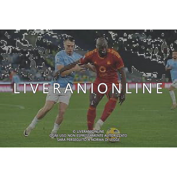 Lazio vs Roma - Campionato Serie A TIM - 12 giornata - Stadio Olimpico - Roma 12-11-2023 nella foto Patric e Lukaku romelu ©Federico Gaetano/AGENZIA ALDO LIVERANI SAS