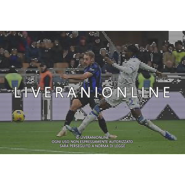 Inter vs Frosinone nella foto Davide Frattesi (Inter) occasione da gol nel recupero Milano 12-11-2023 Stadio Giuseppe Meazza - San Siro Campionato Serie A TIM - 12a giornata foto Roberto Garavaglia/ag. Aldo Liverani sas/AGENZIA ALDO LIVERANI SAS