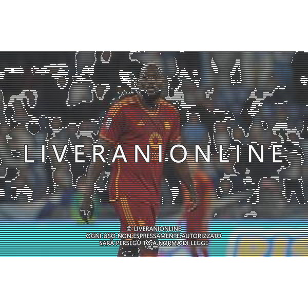 Lazio vs Roma - Campionato Serie A TIM - 12 giornata - Stadio Olimpico - Roma 12-11-2023 nella foto Romelu Lukaku ©Federico Gaetano/AGENZIA ALDO LIVERANI SAS