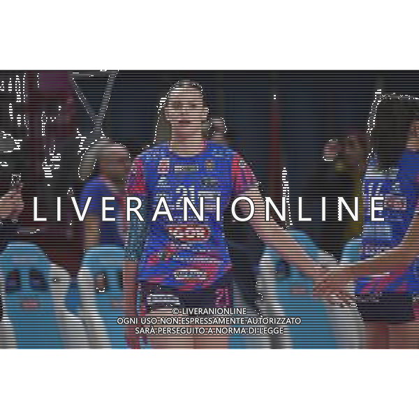 TVRG Igor Gorgonzola Novara vs Allianz Vero Volley Milano nella foto Vita Akimova (AGIL Volley Novara) Novara 12-11-2023 Pala Igor Gorgonzola Campionato Serie A1 femminile - 7a giornata foto Roberto Garavaglia/ag. Aldo Liverani sas/AGENZIA ALDO LIVERANI SAS