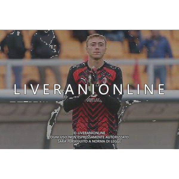 Lapo Francesco Maria Nava of AC Milan during the Italian soccer Serie A match US Lecce vs AC Milan on November 10, 2023 at Via del Mare Stadium in Lecce, Italy. Photo by Emmanuele Mastrodonato/ag. Aldo Liverani sas/AGENZIA ALDO LIVERANI SAS