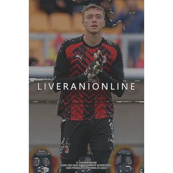 Lapo Francesco Maria Nava of AC Milan during the Italian soccer Serie A match US Lecce vs AC Milan on November 10, 2023 at Via del Mare Stadium in Lecce, Italy. Photo by Emmanuele Mastrodonato/ag. Aldo Liverani sas/AGENZIA ALDO LIVERANI SAS