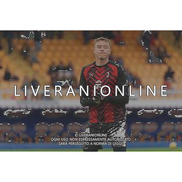 Lapo Francesco Maria Nava of AC Milan during the Italian soccer Serie A match US Lecce vs AC Milan on November 10, 2023 at Via del Mare Stadium in Lecce, Italy. Photo by Emmanuele Mastrodonato/ag. Aldo Liverani sas/AGENZIA ALDO LIVERANI SAS