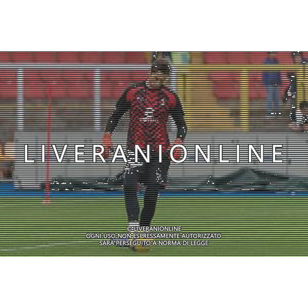 Antonio Mirante of AC Milan during the Italian soccer Serie A match US Lecce vs AC Milan on November 10, 2023 at Via del Mare Stadium in Lecce, Italy. Photo by Emmanuele Mastrodonato/ag. Aldo Liverani sas/AGENZIA ALDO LIVERANI SAS