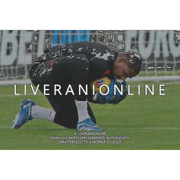 Mike Maignan of AC Milan during the Italian soccer Serie A match US Lecce vs AC Milan on November 10, 2023 at Via del Mare Stadium in Lecce, Italy. Photo by Emmanuele Mastrodonato/ag. Aldo Liverani sas/AGENZIA ALDO LIVERANI SAS